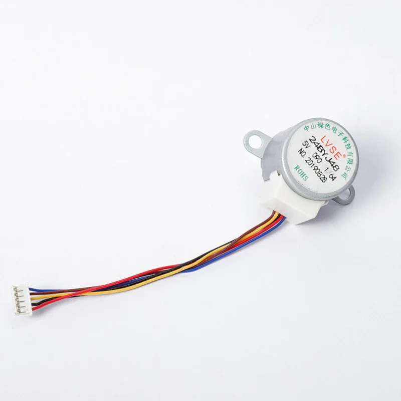 24BYJ48 5V 2W DC Stepper Motor For Heating Shaking Head Mobile Phone Bracket Fan Shaking Head Motor Repair Parts