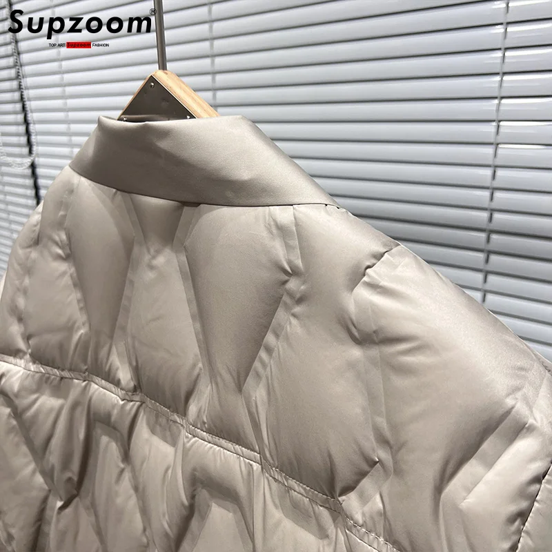 Supzoom nieuwe collectie topmode logo mannelijke populaire kleding verdikte knappe warme kraag casual winter donsjassen heren