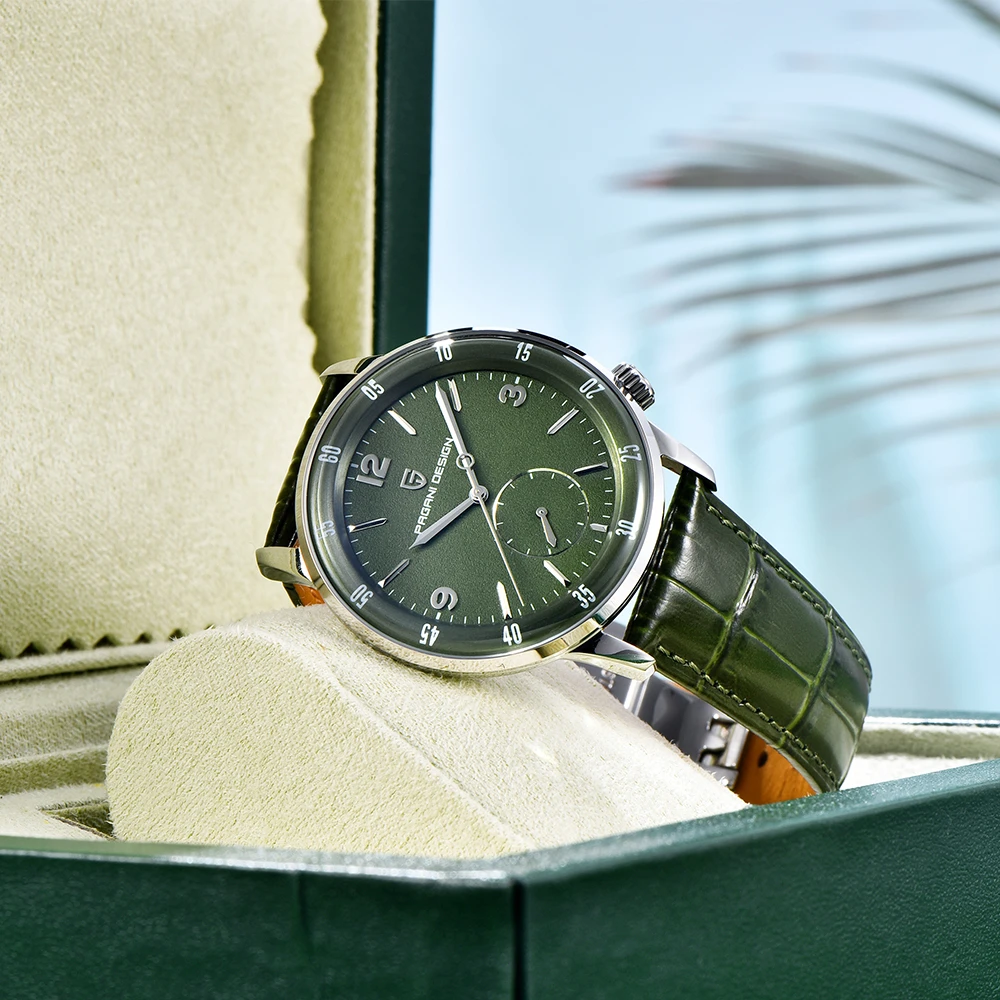 

Автоматические мужские часы PAGANI DESIGN, лучшие брендовые водонепроницаемые механические часы из нержавеющей стали, сапфировые кожаные спортивные часы для мужчин