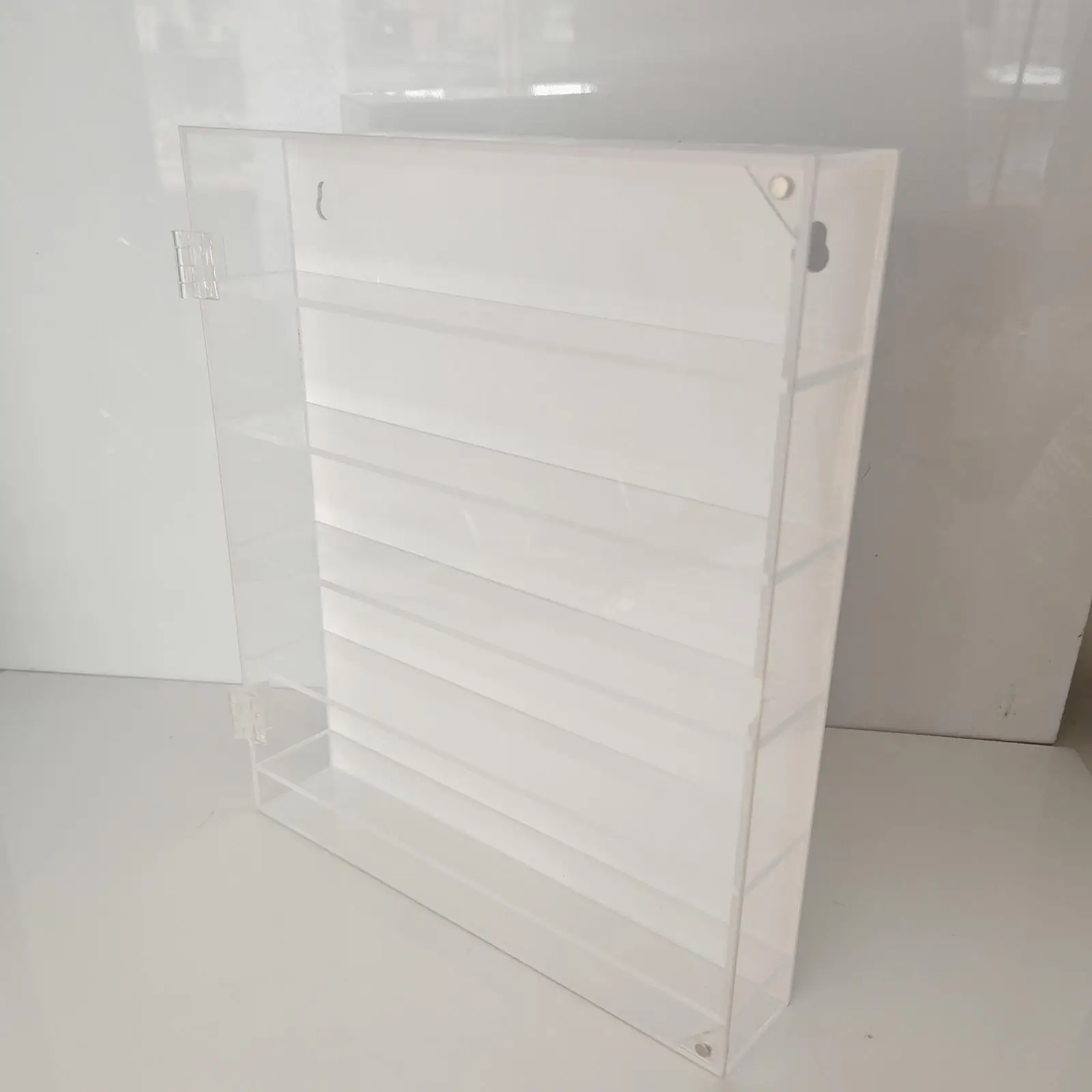 Présentoir en acrylique à 5 niveaux, organisateur de rangement Transparent pour collectionneur de maison