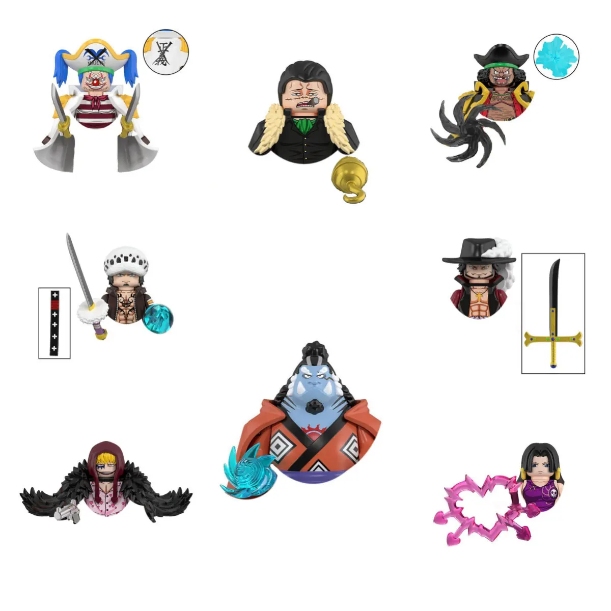 WM6190 KT1008 KT1013 Japanische Cartoon-Serie Charakter Anime Actionfigur Modell Kinderspielzeug