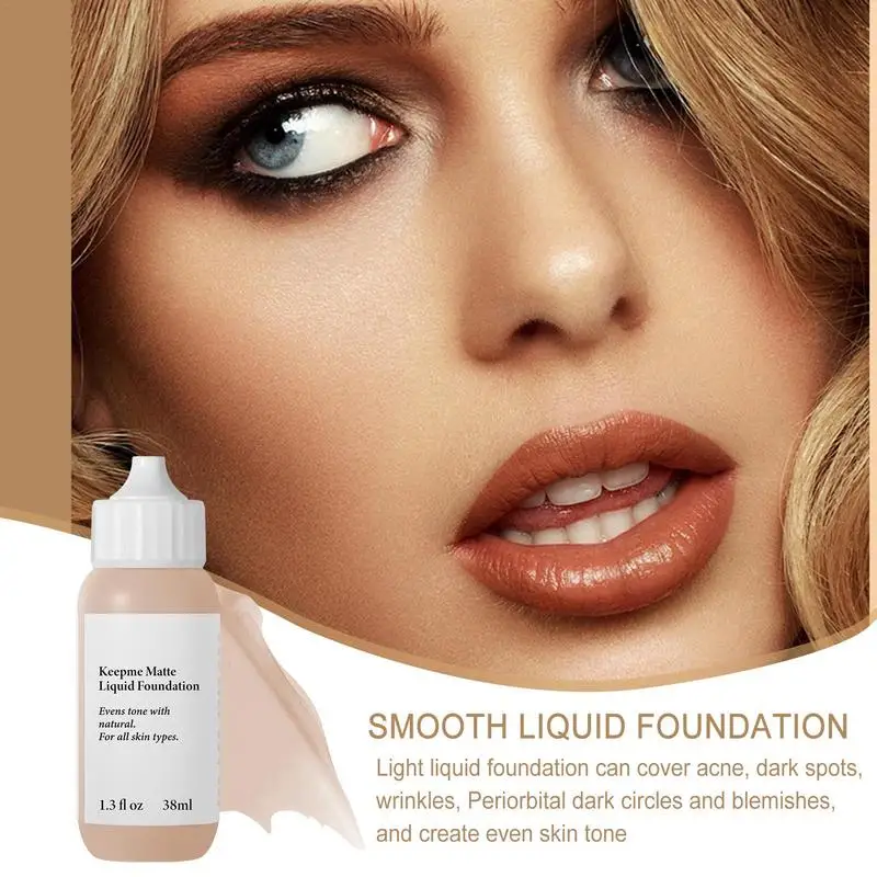 Liquid Foundation Soft Matte Concealer 13 Colors Waterproof Foundation Contour Concealer Primer Base Professional Face Make Up