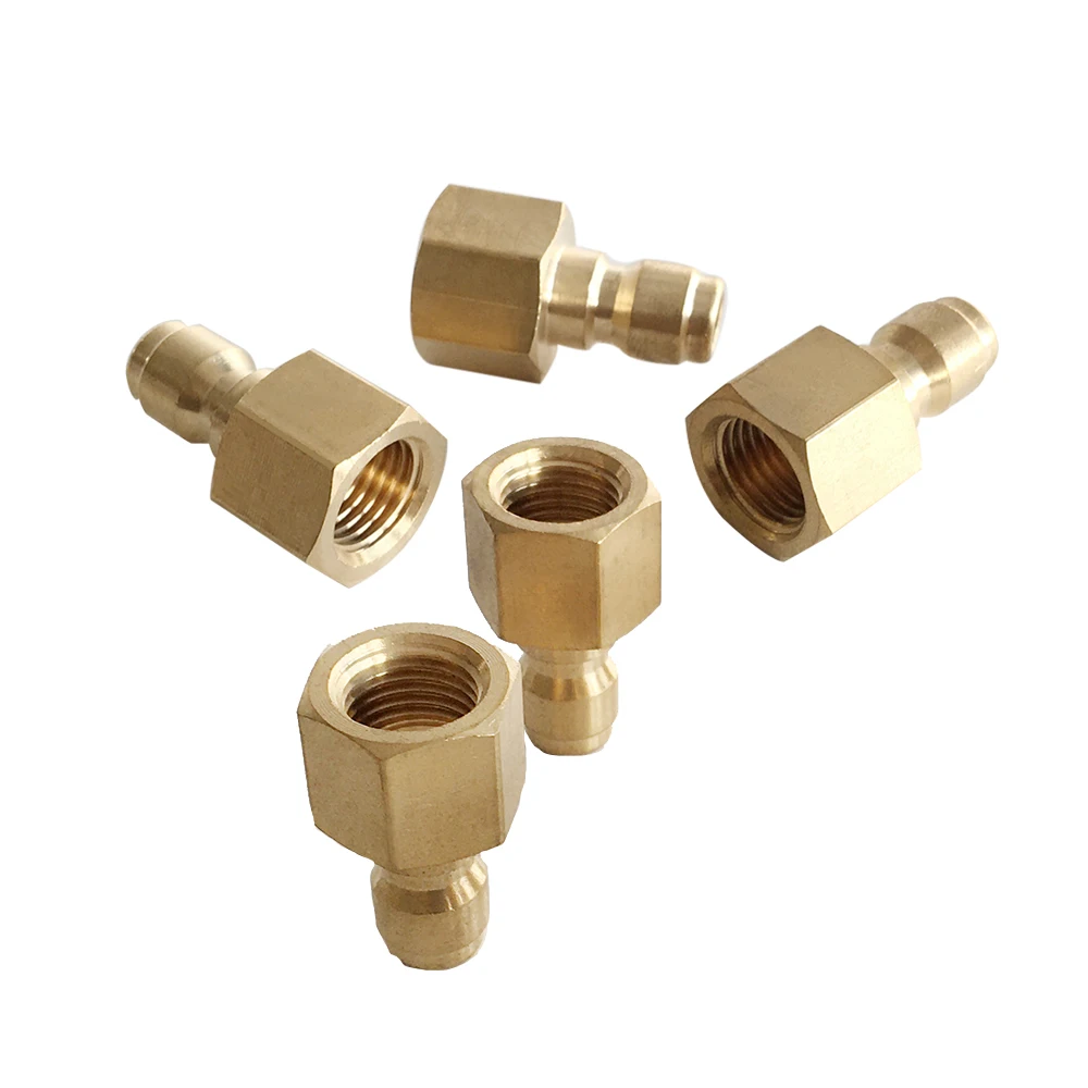 1 قطعة M14 الضغط العالي ل آلة غسل سيارات موصل 1/4 بوصة DN8 12 مللي متر مقبس التوصيل السريع والاتصال السريع مع الموضوع الداخلي