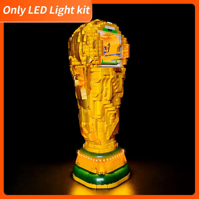 BRIXSPARK LED-Beleuchtungsset kompatibel mit Lego 43020, USB-DIY-Lichtset für FIFA World Cup MOC-Bausteine, keine Bausteine im Lieferumfang enthalten