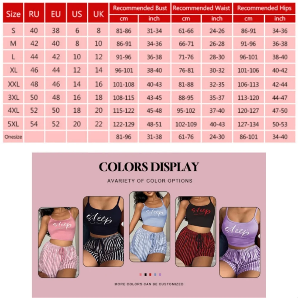 Sexy Summer Women pigiama Set Sleepwear Cotton Home Clothes top e Shorts Cute Soft Sleeveless Nightwear For Female