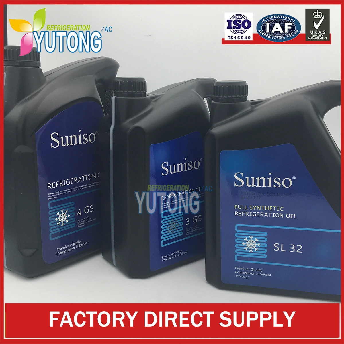 مراجعة شاملة لزيت التبريد Suniso 3GS 4GS SL32: الأفضل لضاغط التبريد في المعدات الصناعية والتجارية