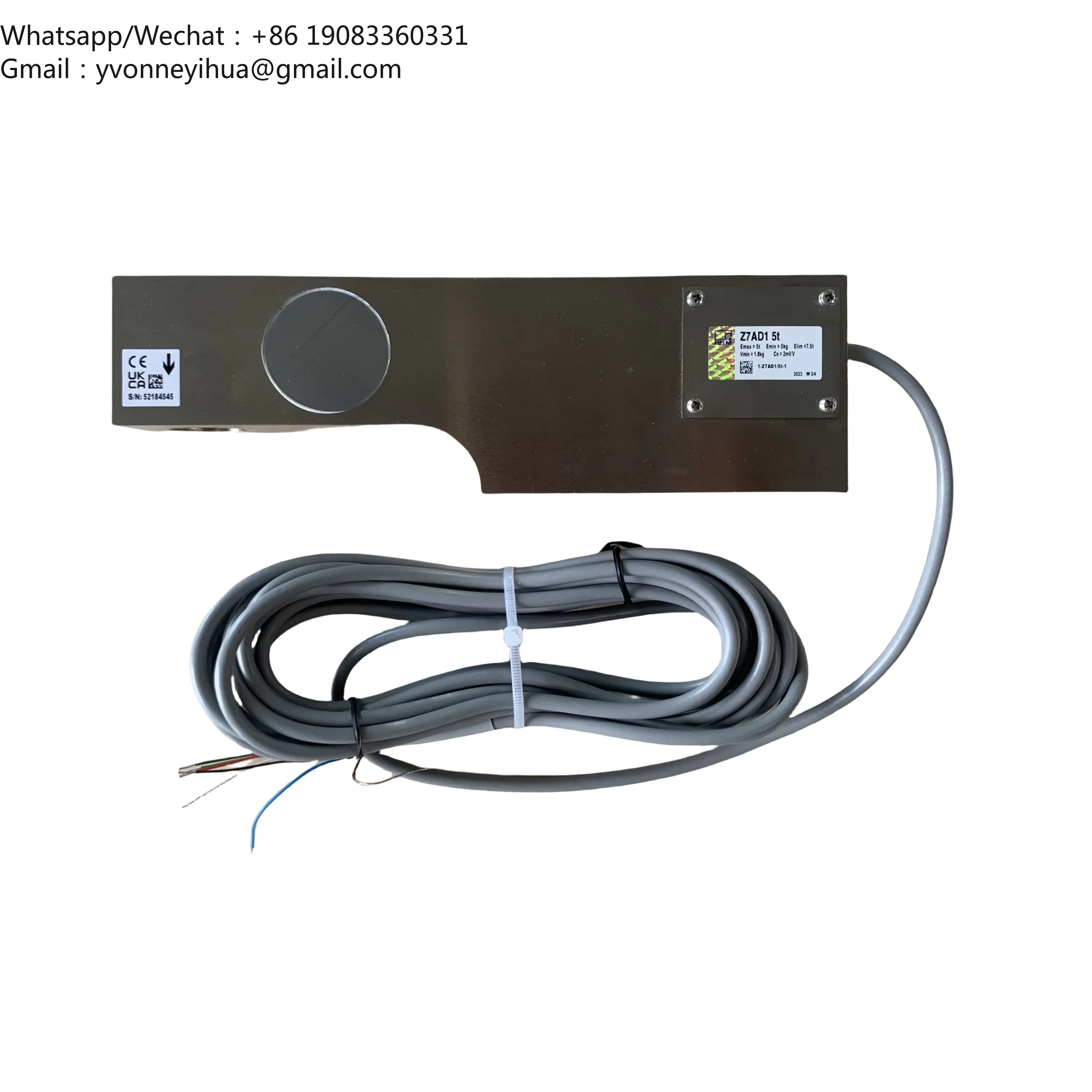

HBM Brand New Original Z7AD1-5T Load Cell Made In Germany For Heavy Load Weighing Applications