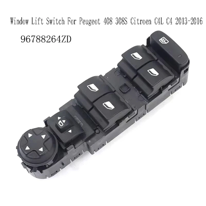 98009290ZD 20Pin Front Left Window Control Switch Button Window Lift Switch