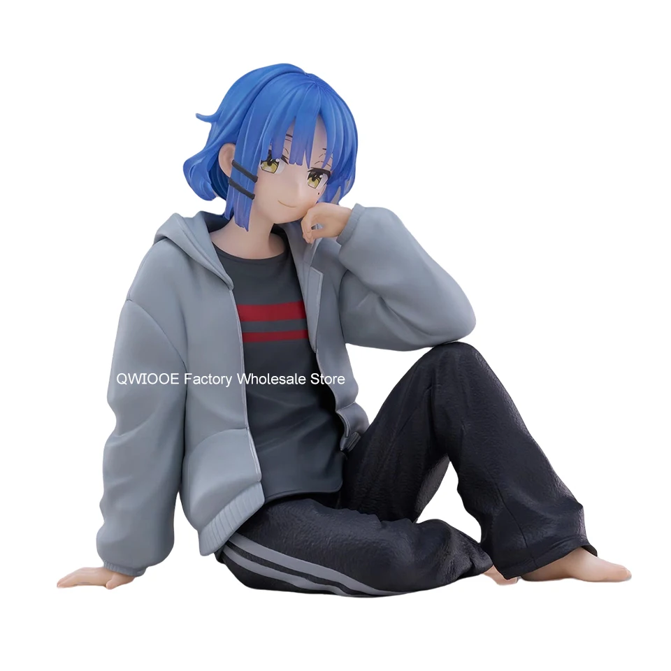 Original Genuine TAITO Bocchi The Rock 13cm Yamada Ryo With Home Dress PVC Collection Model Toys For Children Gifts QWIOOE