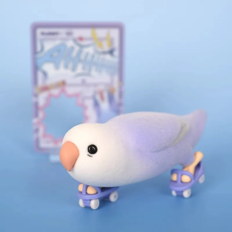 Small Bird Taro Balls Third Generation Social Birdie Series Blind Box Model Anime Cute Figure Mystery Caja Decoration Toys Gift