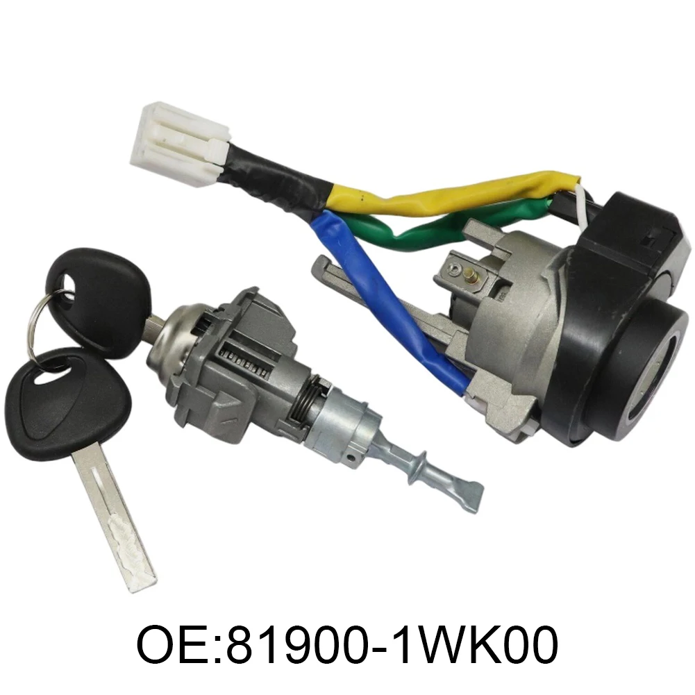 

For Kia For Optima 2011-2015, For Kia For Rio 2013-2017 Car Ignition Lock Cylinder Switch Kit 81900-1WK00,81970-2TA00 Accessorie