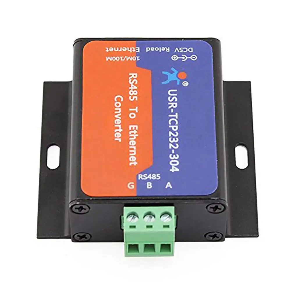 Port szeregowy Modbus RS485 do serwera konwerter Ethernet USR-TCP232-304 transmisji danych DHCP/DNS obsługiwane