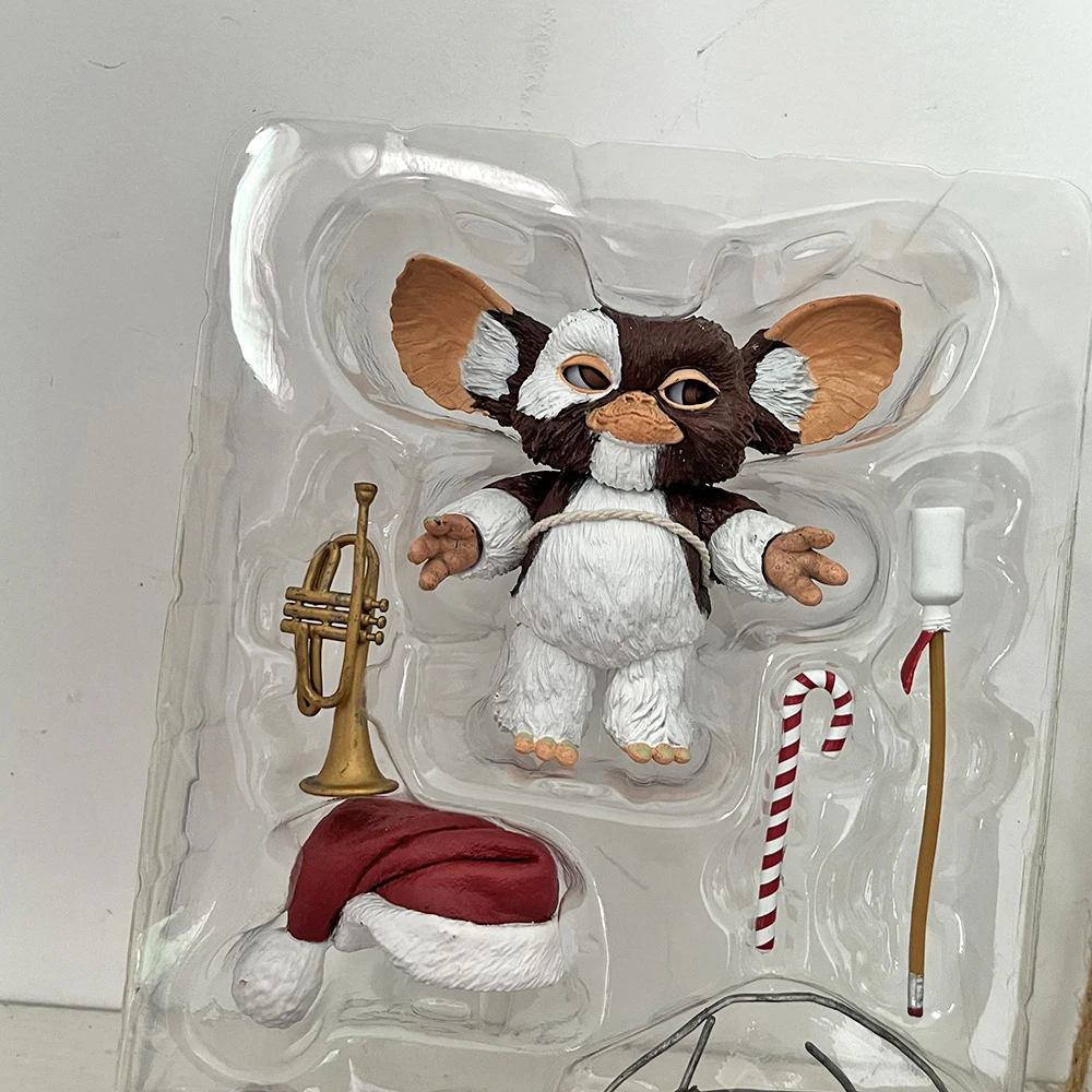 NECA Gremlins Figure Movie Edition Gremlins Retro Rubber Horror Doll Toy Doll Christmas Ver. Gift