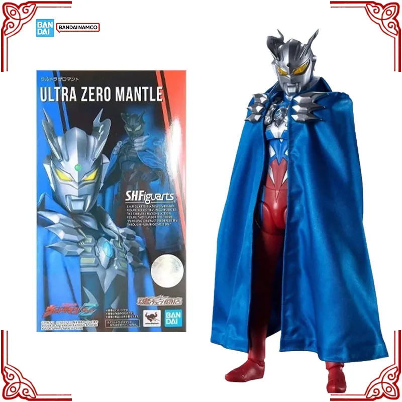 

In Stock Genuine Bandai Ultraman Cloak Accessories SHF Ultra Zero Mantle Anime Action Figure Collection Model Boys Toys Gifts