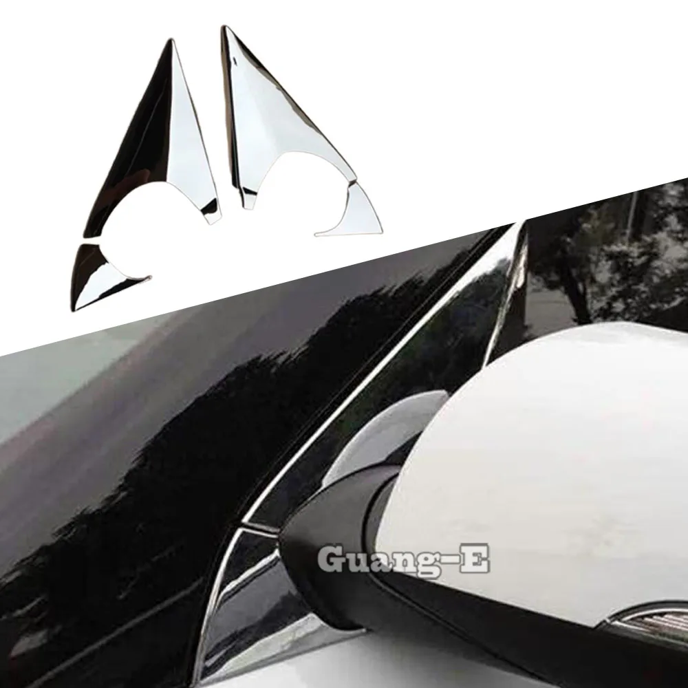 

Mirror Base Cover For Hyundai Creta IX25 2014 2015 2016 2017 2018 2019 Hand Grain Front Spoiler Side Triangle Window Bezel Trim