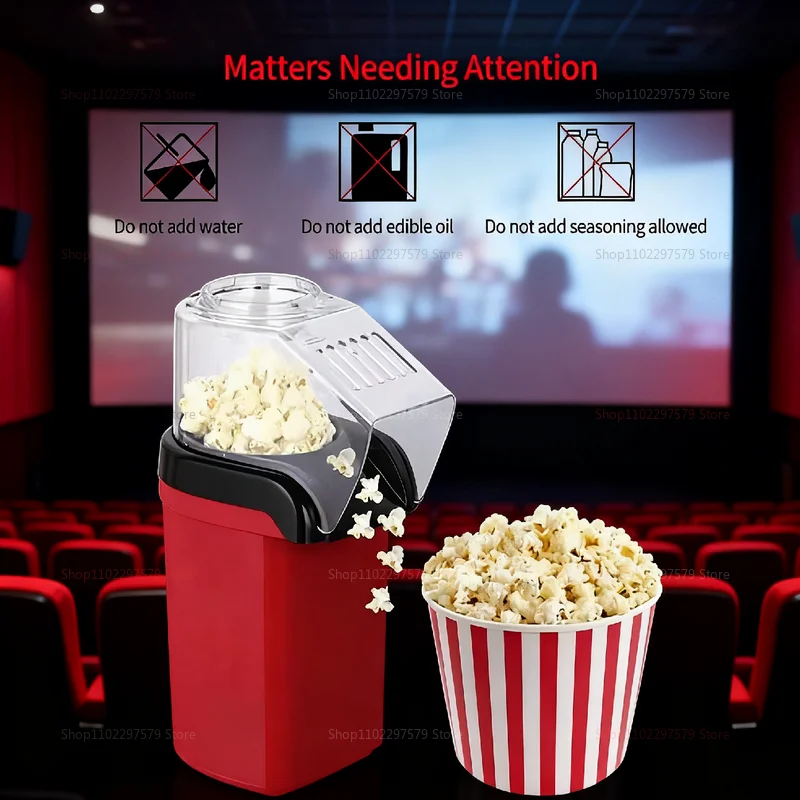 Electric Hot Air Popcorn Maker 4