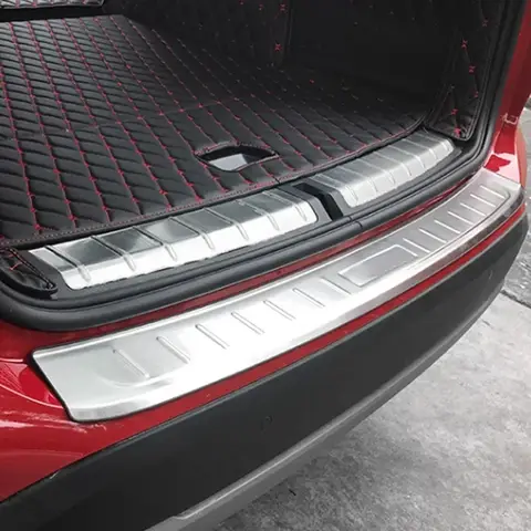 Bagagestötfångare för Mazda CX-30 2020-2024 Biltillbehör Rostfritt bakskärmskydd Tröskelskydd Klistermärke Dekoration 10 best sales Mazda CX30 karosserisats - №4