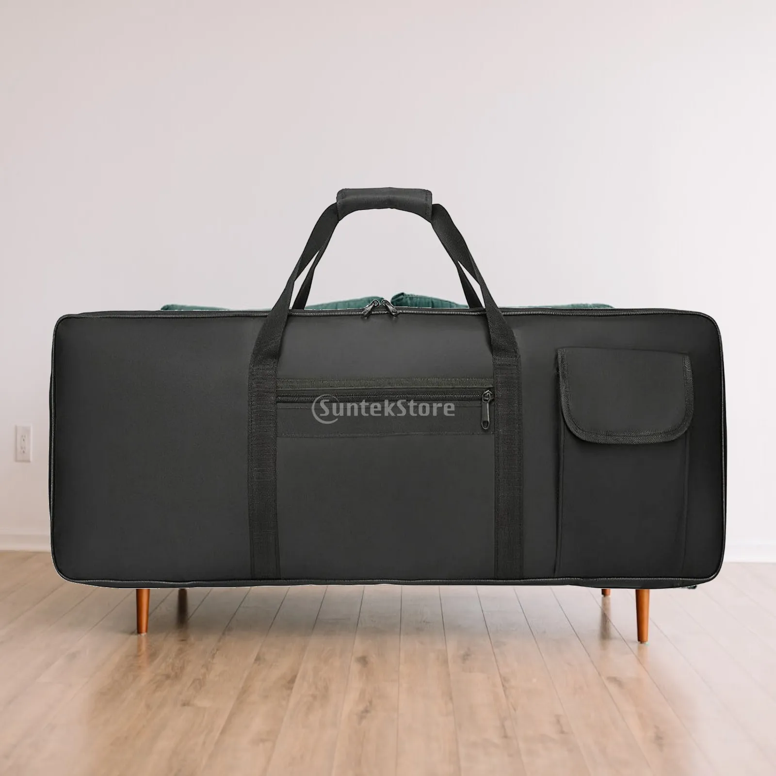 Padded Keyboard Carry Bag Structured Zippered Keyboard Bag Portable Music Accessory
