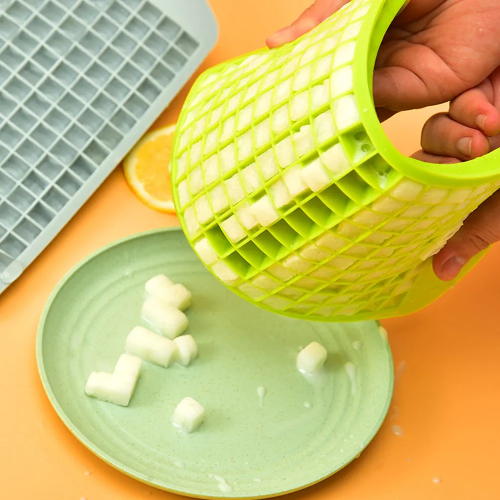 

Mini Silicone Ice Cube Mold Cubes Tray Small Trays Ice-cube Household Freezer Silica Gel Baby