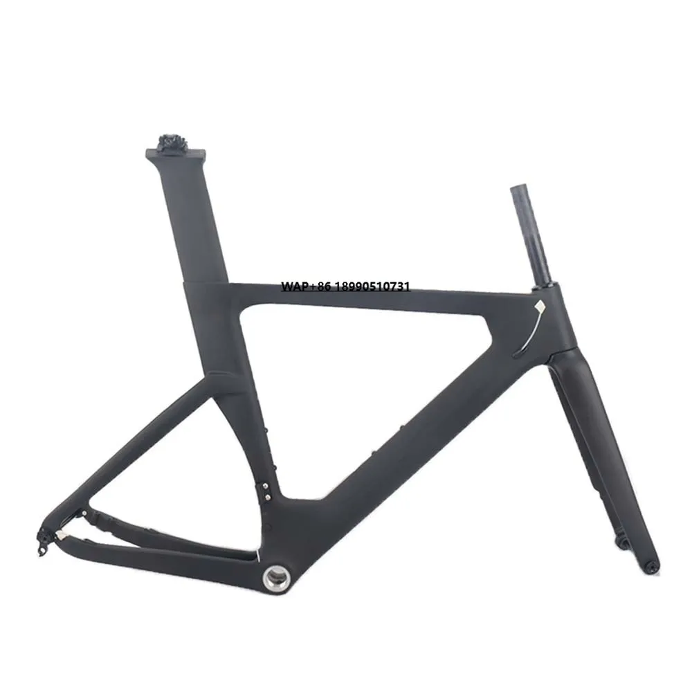 

Factory Sale Cheap Racing Road Bicycle T800 Carbon Frame BSA68 (DI2 Compatible) Disc Carbon Road Bicycle Frame 49/51/54/57CM