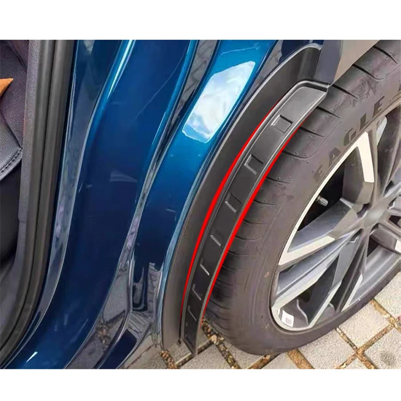 Cubierta de guardabarros trasero para Geely Manjaro Xingyue L Monjaro Kx11 2023, guardabarros Exterior de coche, antisuciedad, neumático,