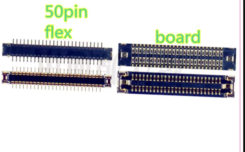 For vivo S9 S10 S10Por motherboard rear socket cable connector buckle flex 50PIN