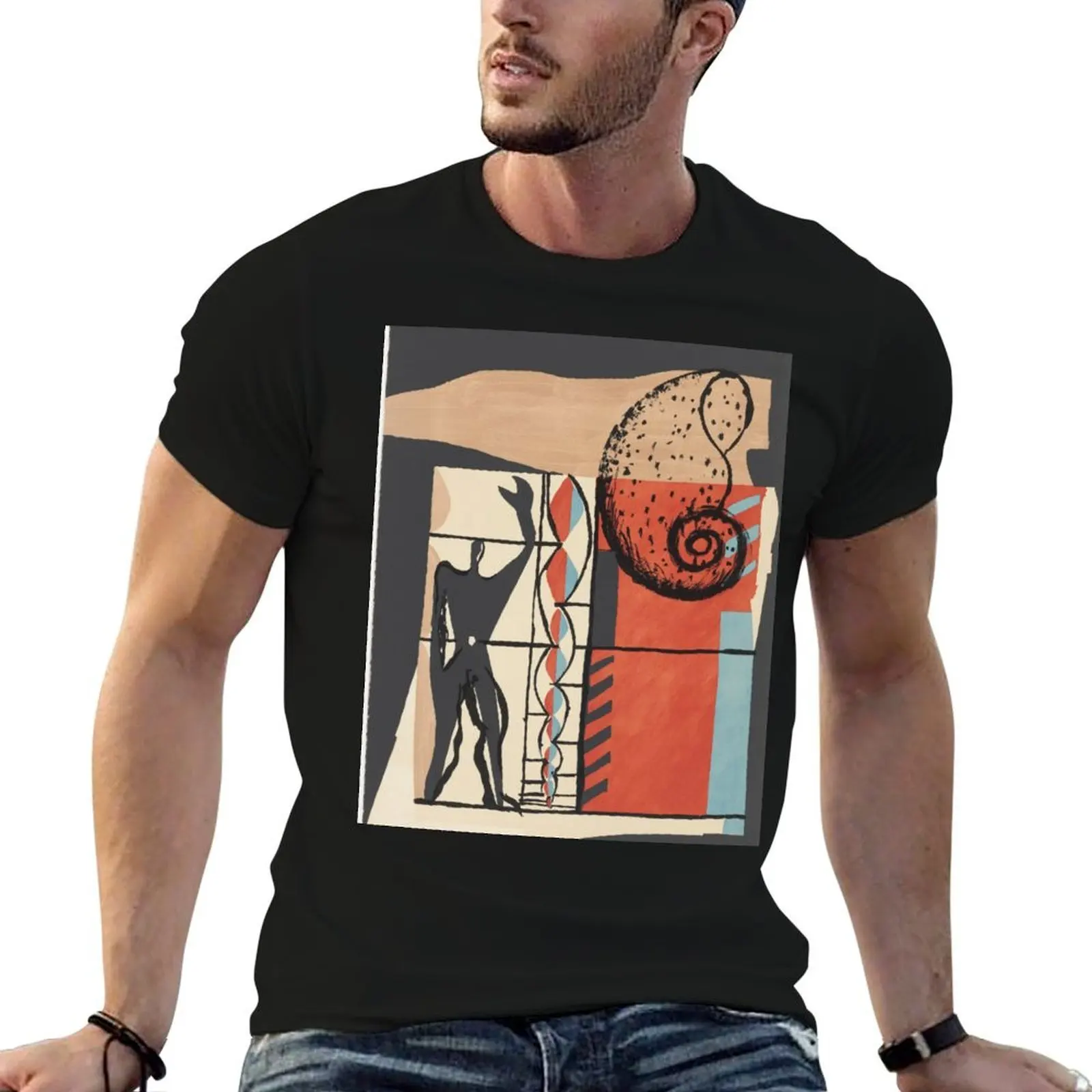 

Plate (page 55) (Le Corbusier, 1955) T-Shirt t shirts for man graphic funny man tshirt printed t shirts for man T-shirt