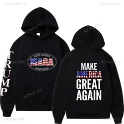 2024 Trump Election Hoodies Donald Trump Keep America Great MAGA Printed Hoodies Man women Trump 2024 Streetwear Sweatshirts