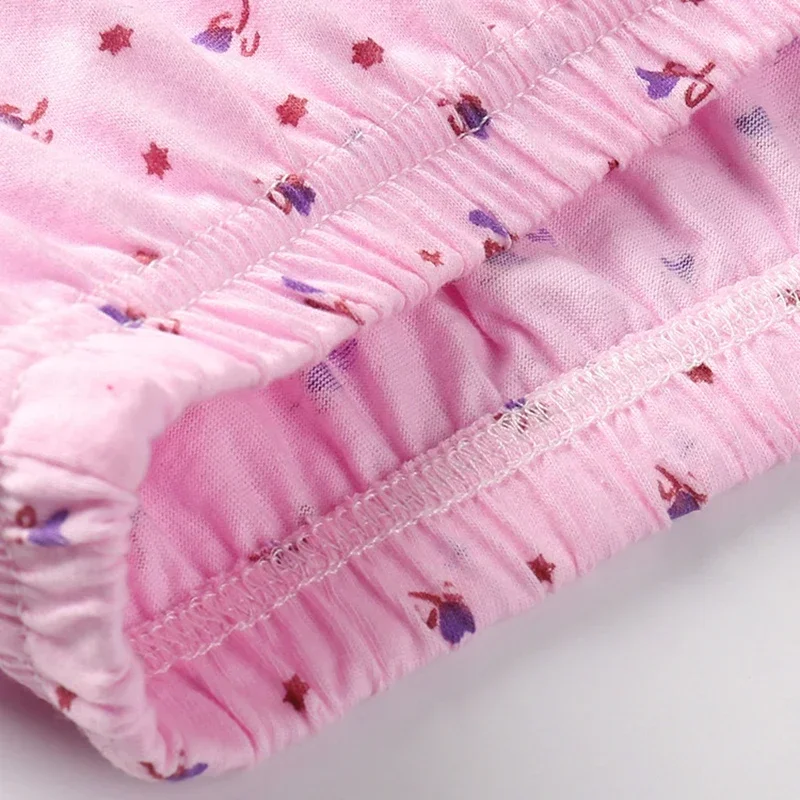 6 عبوات من الملابس الداخلية النسائية القطنية ذات المقاسات الكبيرة، سراويل داخلية ناعمة قابلة للتنفس للسيدات الناضجة L-5XL #3