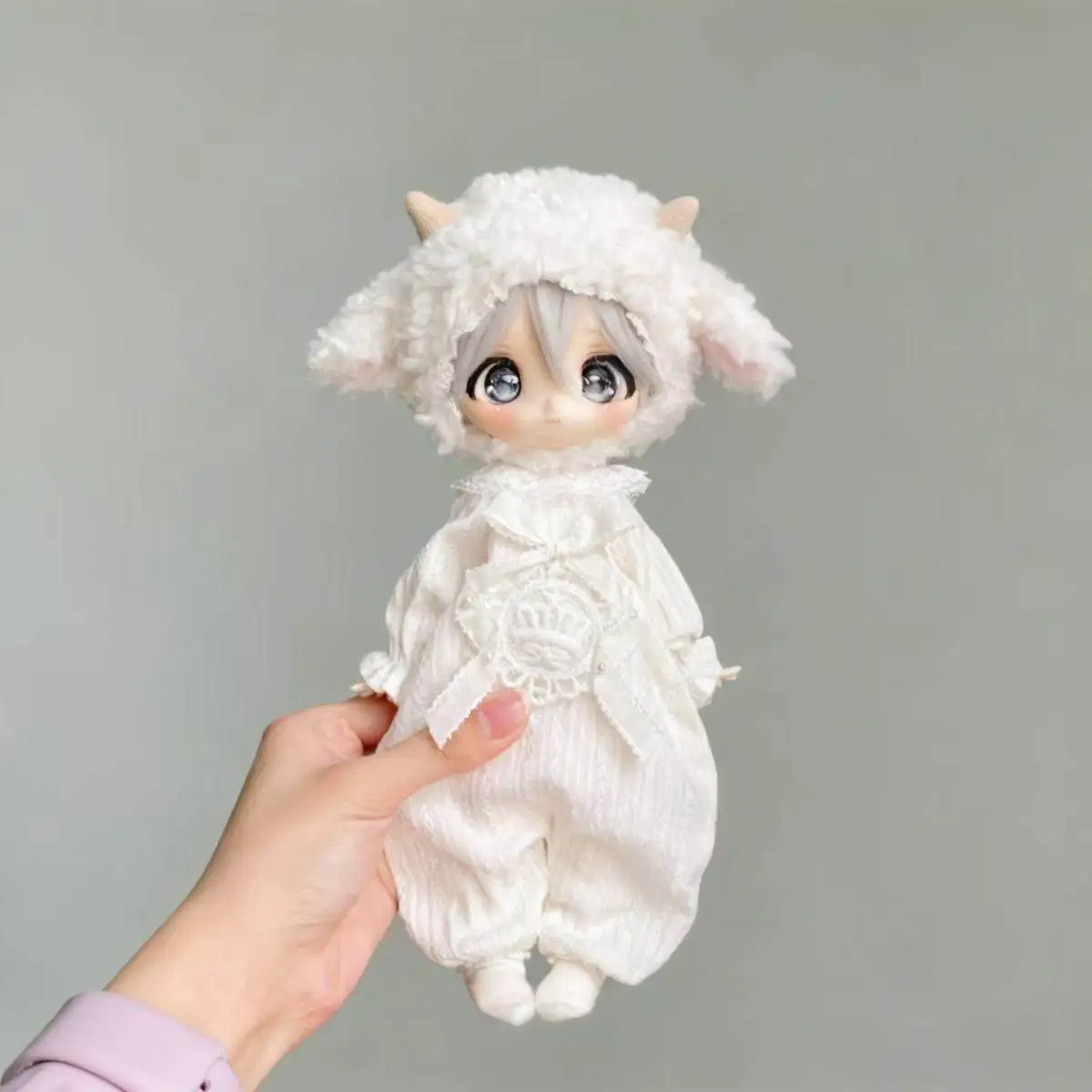 

Комплект одежды OB11: пижама + шапка, милый пижамный наряд для куклы P9 YMY GSC OB11, одежда для куклы 1/12, аксессуары, без куклы C2550