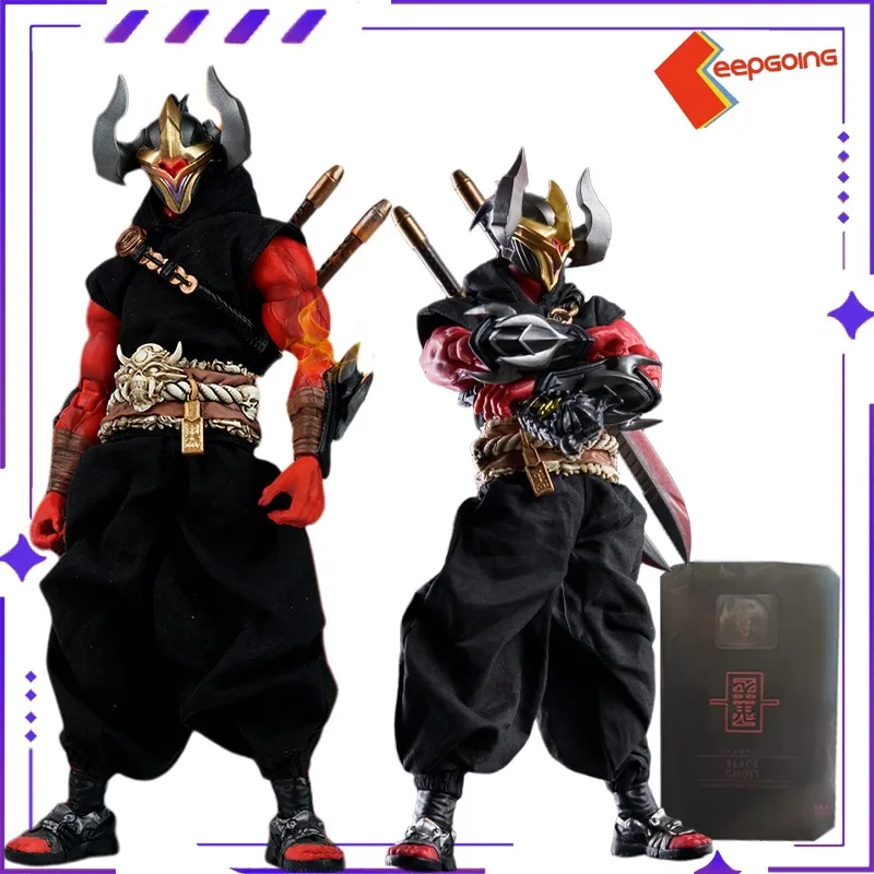 Play Morning KEEPGOING Original 1/12 impermanencia blanca y negra ropa de tela de impermanencia muñeca móvil modelo juguete hecho a mano