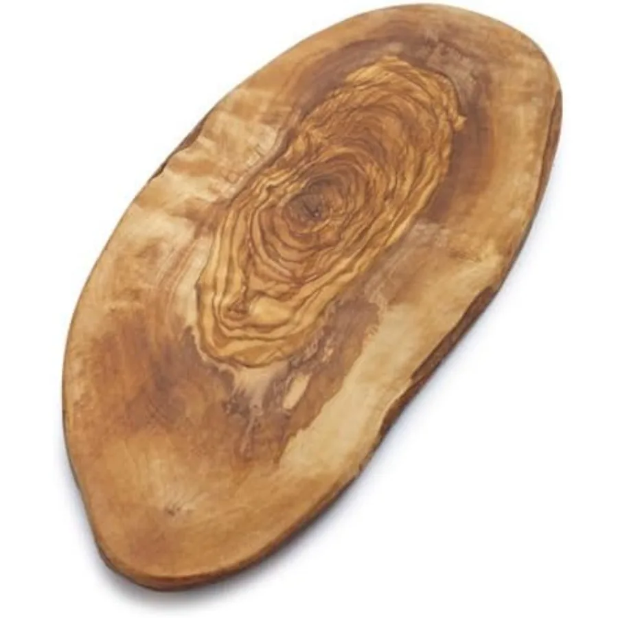 

Italian Olivewood Slice Serving Board Tan
