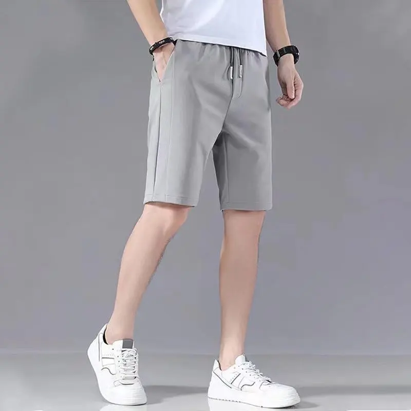 Summer New Shorts for Men\'s Casual Thin Outwear Sports Loose Middle Pants Trendy Versatile Student Men\'s Shor