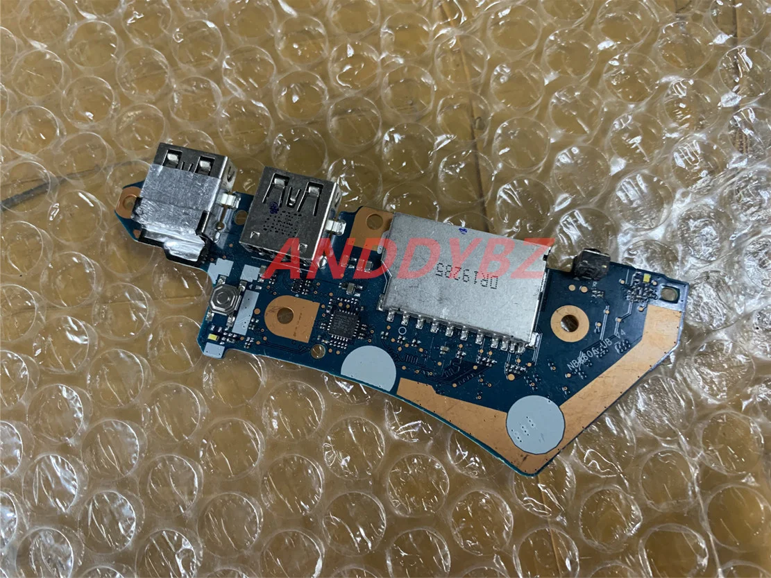 Genuine NB8606 NB8606-UB-V4 Power switch USB IO board for Lenovo IdeaPad S540-15IML tested good