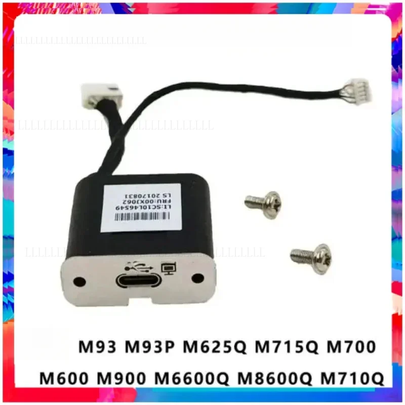 A+ 00XJ062 .Для Lenovo ThinkCentre M700 M900 M625q M710q M715q Расширение портов TYPE-C Видео 4K HD..LI:SC10L46549. Быстрая доставка