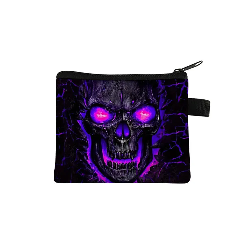 

Skull Coin Purse Cute Purse for Boy/Girls Children Best Gifts 3D Cartoon Storage Bag Coin Walle