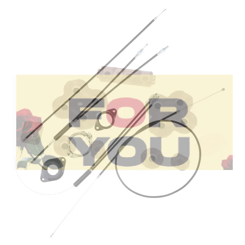 【OD】Bike Front And Rear Brake Line Set Cable Wire For Mountain Bike Gyro Brake Cables Rear (Upper + Lower) With Spinner Rotor