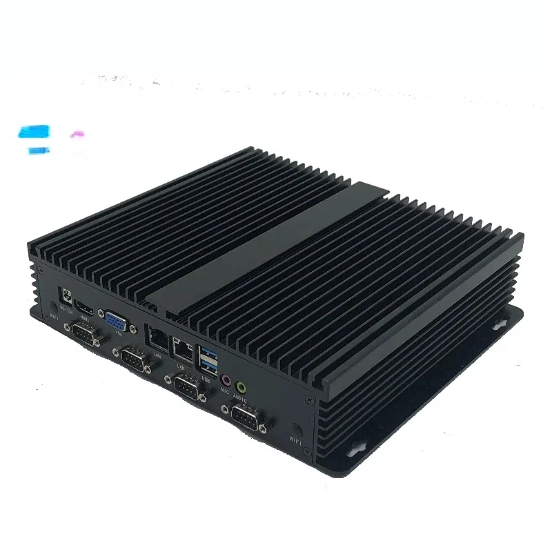 Dual network six serial ports 6COM  J4125 industrial control host DDR4 micro industrial computer 6USB