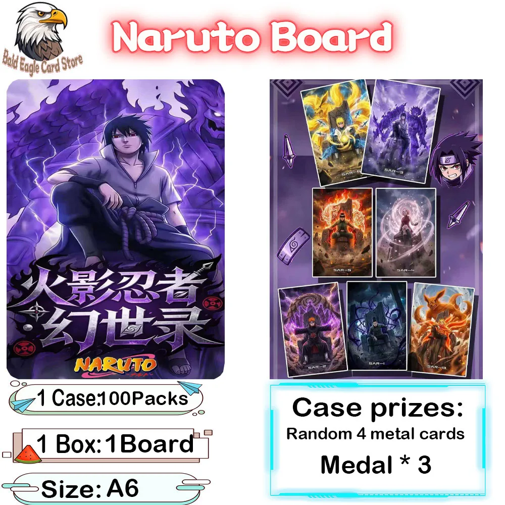

2026 Newest Wholesale Naruto Board Color Paper Collection Card Printmaking Hinata New Year Gift