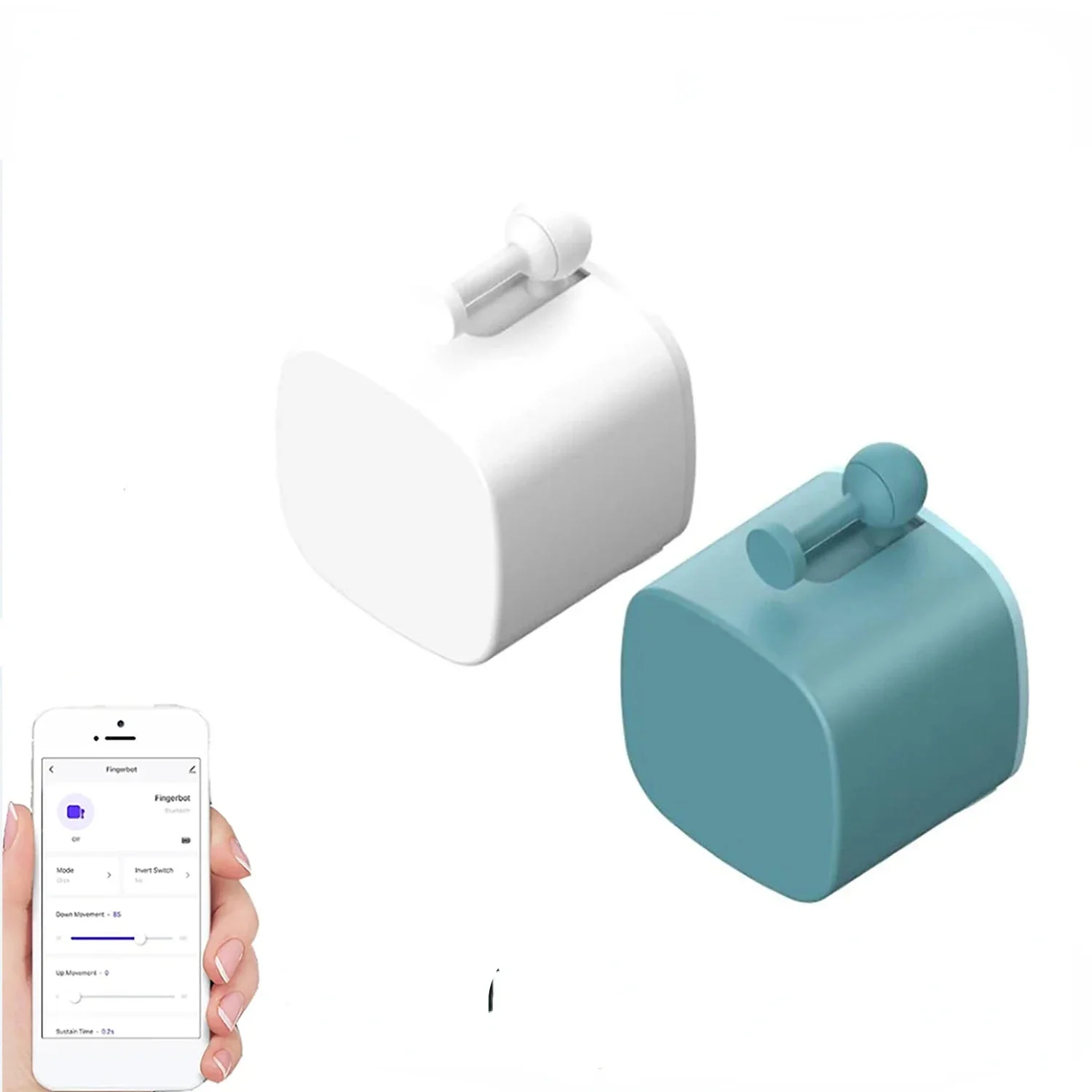 

Усовершенствованный Интеллектуальный умный робот с голосовым управлением пальцами: эффективный беспроводной Bluetooth-помощник с совместимостью с Alexa-Ремо