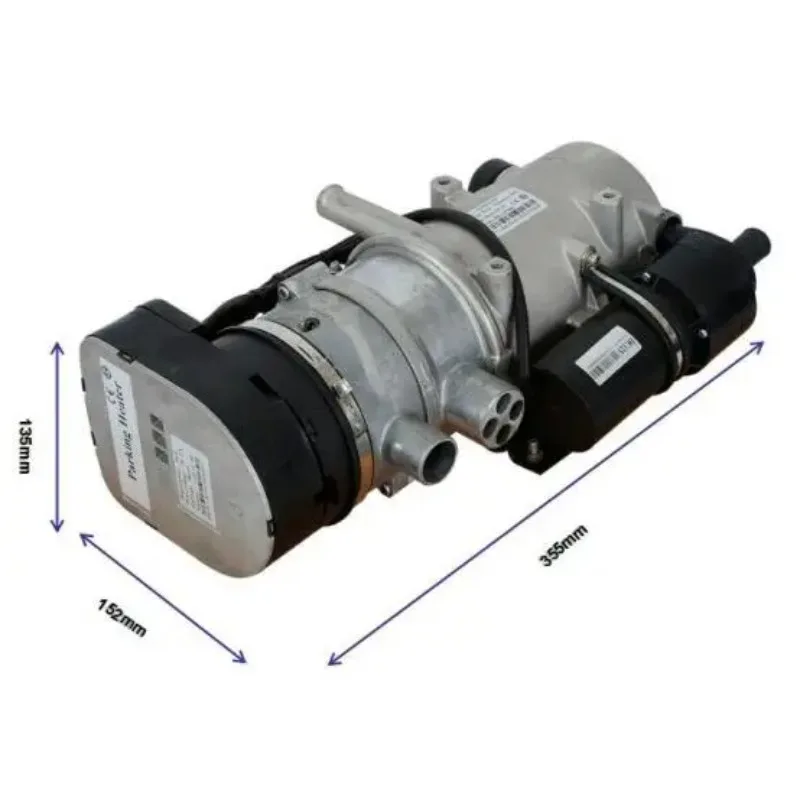 Preheat Heater For Marine Vehicle 9Kw 24V Liquid Heater