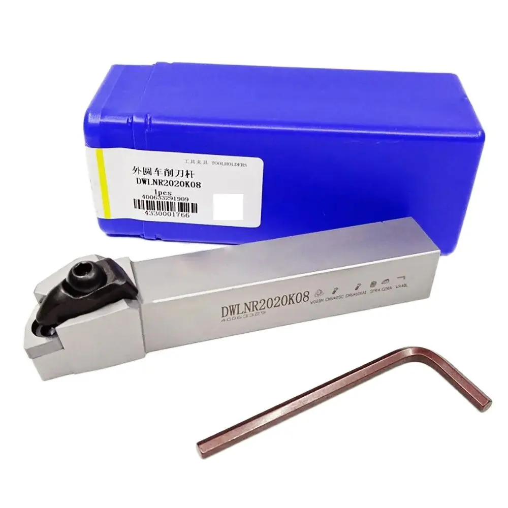 

ZCC DWLNR2020K08 DWLNL2020K08 DWLNR2020K06 DWLNL2020K06 External Turning Tool Holder 1pc/box
