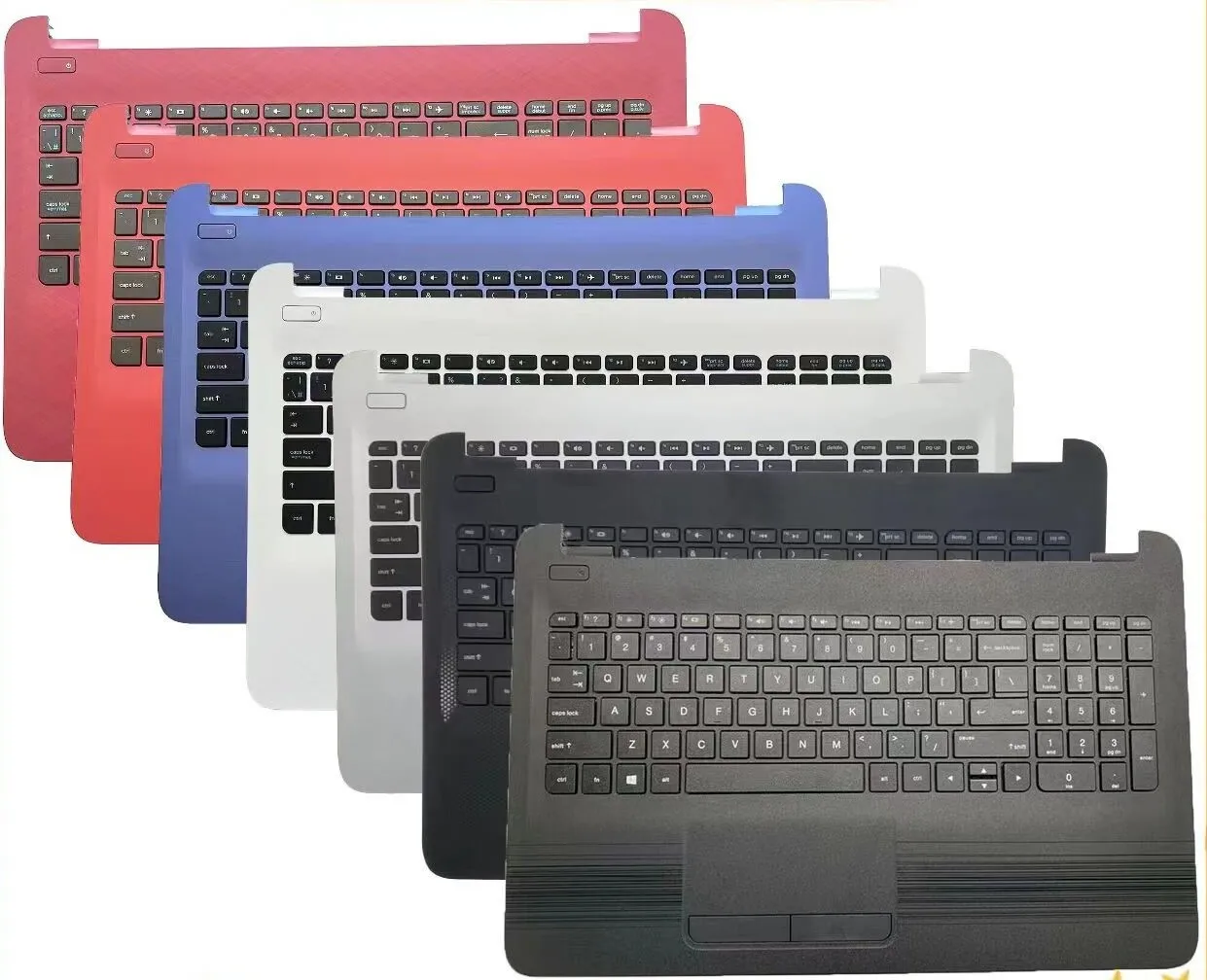 

Клавиатура для ноутбуков HP 15-AC, 15-AF, 15-AY, BA, BD, TPN-C125, 250, 255 G4, G5 (с подставкой для рук)