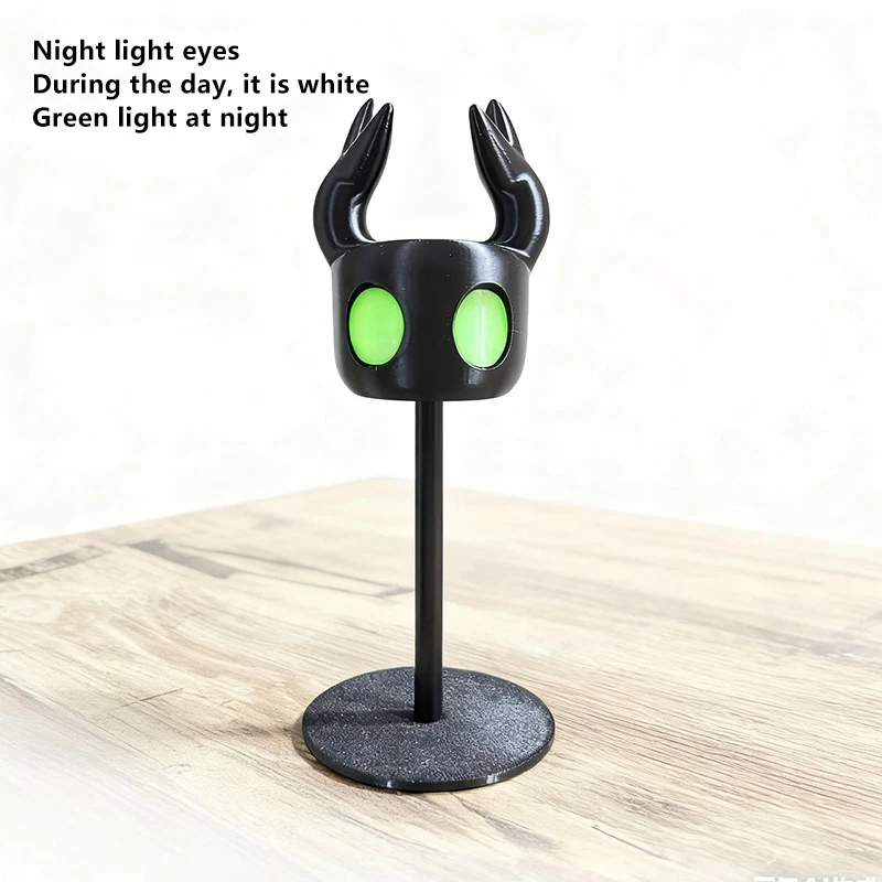 Decorative Anime Figure from Hollow Knight Silksong with Headphone Stand and Controller Holder for Game Room.