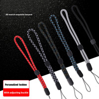 Adjustable Wrist Strap Hand Lanyard For iPhone Samsung Phone Accessorie micro Camera GoPro USB Flash Drives Keys ID Card