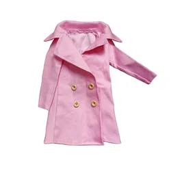 1/3 Bjd Doll Clothes Casual Handmade Button Coat Denim Pants for 60cm Plaything Accessories Toys Children