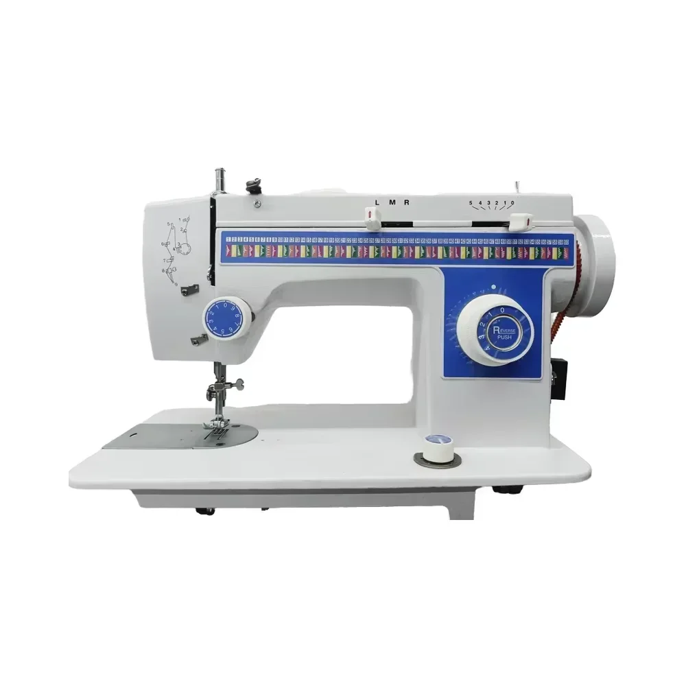 JH307 Electric Multi-Function Domestic Sewing Machine New Small Flat-Bed Industrial Household Zigzag Stitch Fabric Manual Sewer