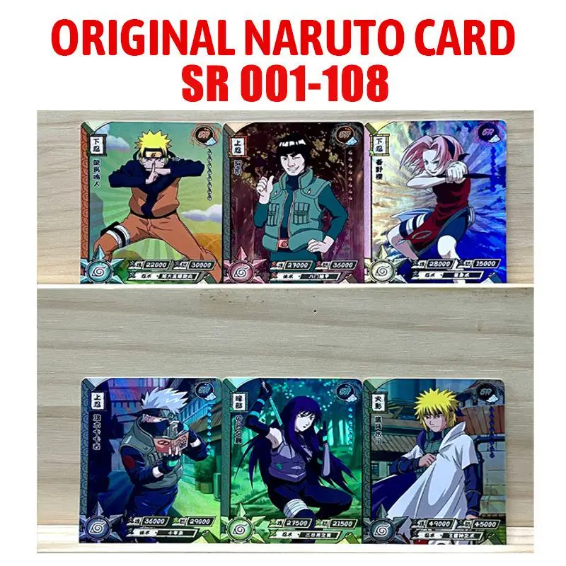 Kayou Naruto Anime Rare Card Full Series BP NR CR MR SP GP UR ODER AR CP LR HR SLR ZR BR TR SSR SR R Komplettset Sammelkarte – Detail 3