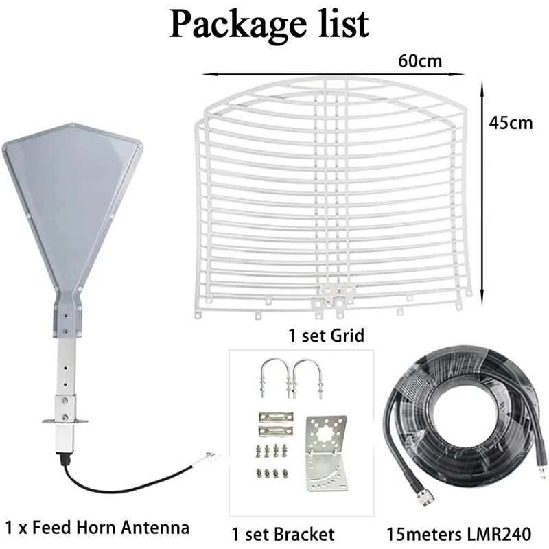 Wszystkie pasma o wysokiej mocy antena komórkowa WiFi 5G 4G LTE WiFi 2.4/5GHz WiFi 6 UWB antena wspomagająca do + 26dB