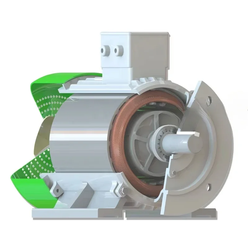 Generatore a magneti permanenti da 5 kW 10 kW 50 kW 100 kW 250 300 500 600 giri/min alternatore a magneti permanenti